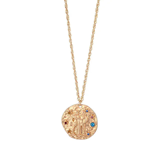 12 Zodiac Sign Necklaces and Pendants Collection