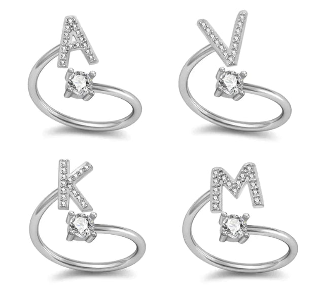 26 Letter English Rings