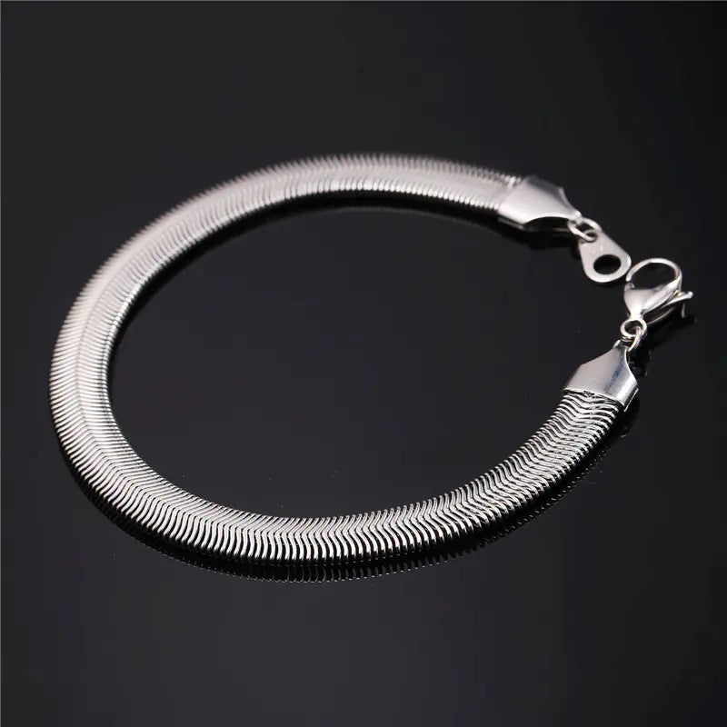 Titanium Steel Chain Bracelet, Stainless Steel Bracelet