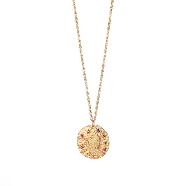 12 Zodiac Sign Necklaces and Pendants Collection
