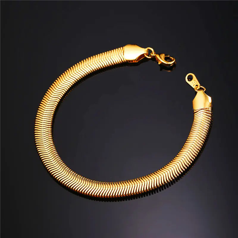 Titanium Steel Chain Bracelet, Stainless Steel Bracelet