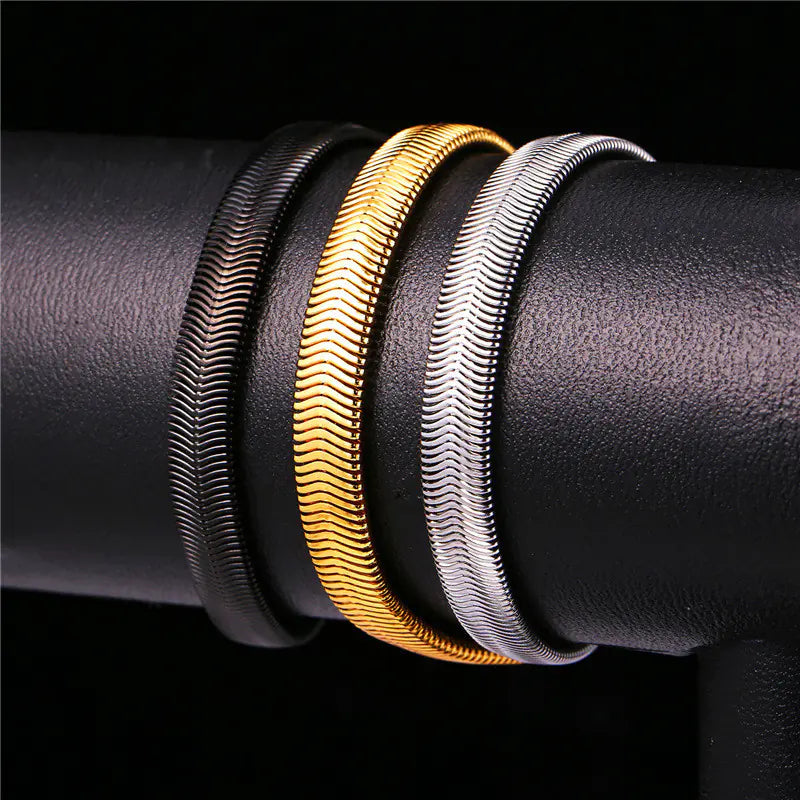 Titanium Steel Chain Bracelet, Stainless Steel Bracelet