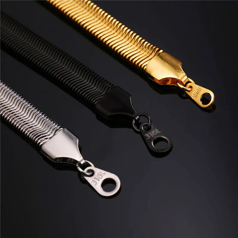 Titanium Steel Chain Bracelet, Stainless Steel Bracelet