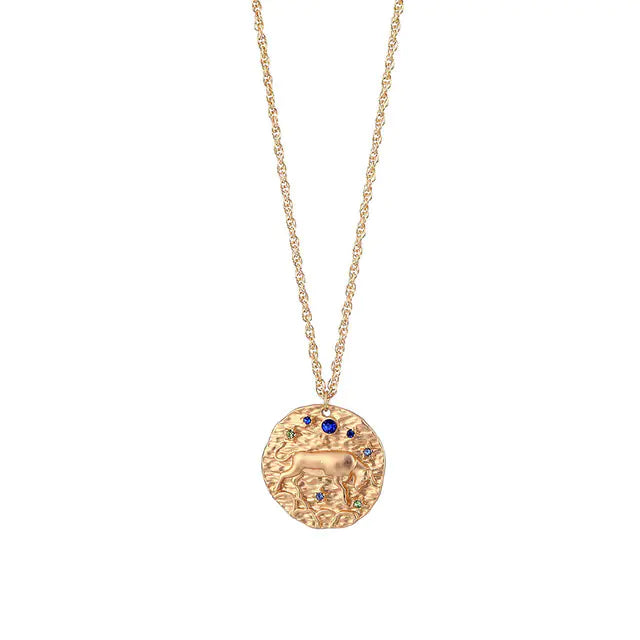 12 Zodiac Sign Necklaces and Pendants Collection