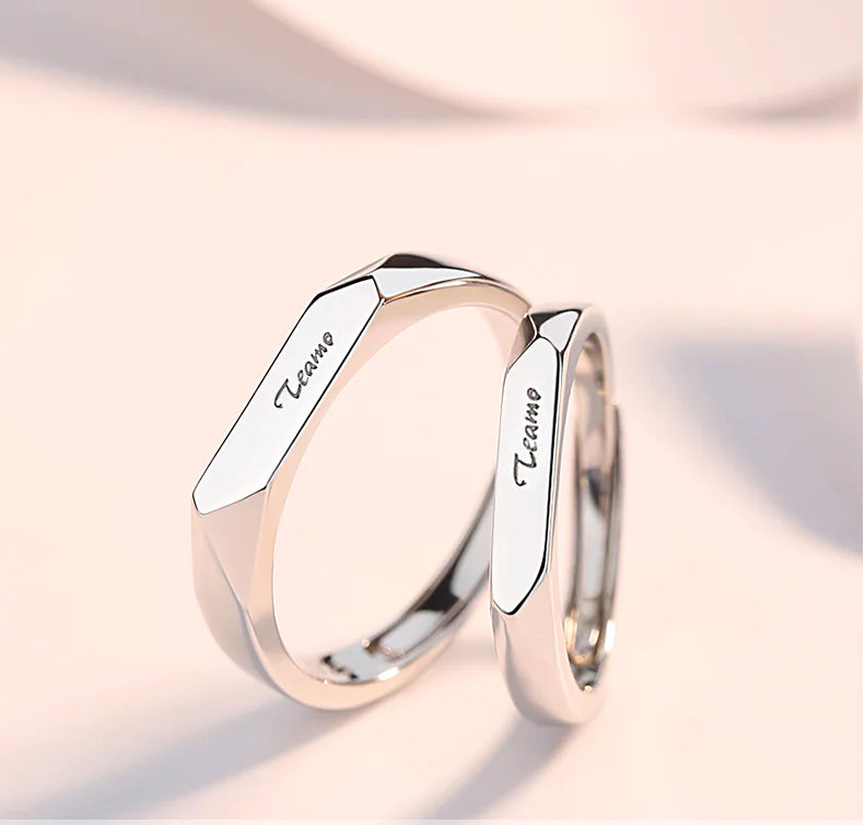 Personalized Custom Fashionable Couple Rings