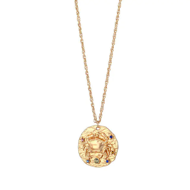 12 Zodiac Sign Necklaces and Pendants Collection